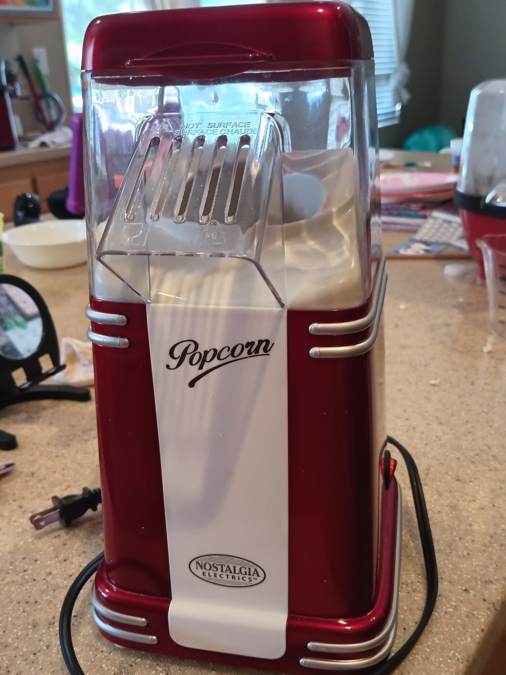 Nostalgia Hot Air Popcorn Maker